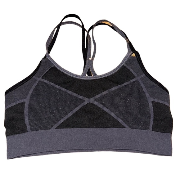 Champion black & grey sports bra size S - Picture 1 of 4